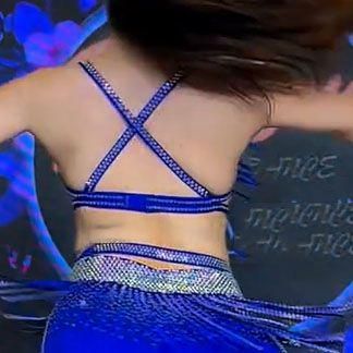 ベリーダンス衣装 セットアップ ネックレス付 ブラスカート オーダーメイド LLC-HASEGAWATOSO_COM