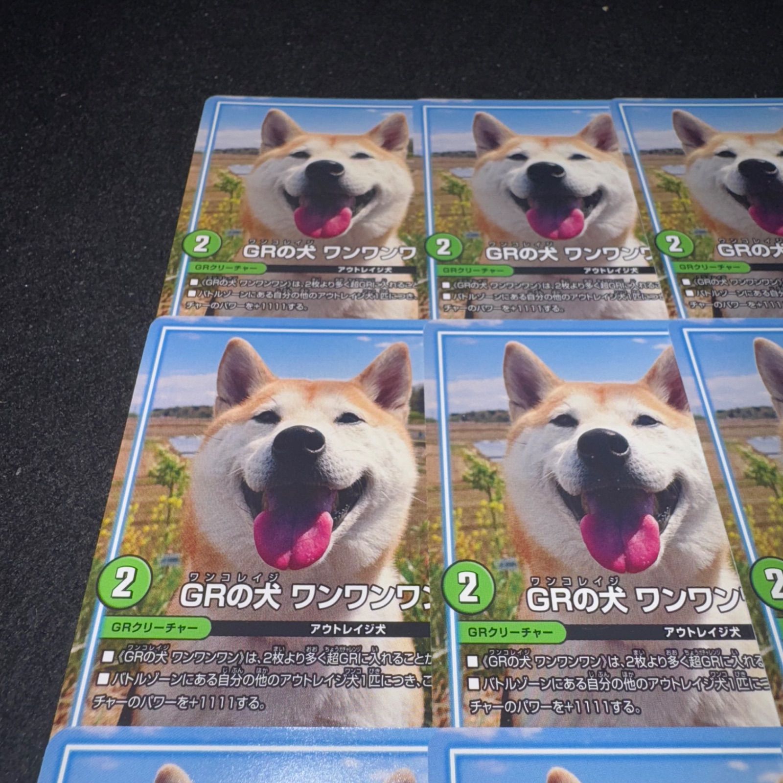 わんわん犬　 デュエマ No.1794 GRの犬ワンワンワン 12枚 - メルカリ