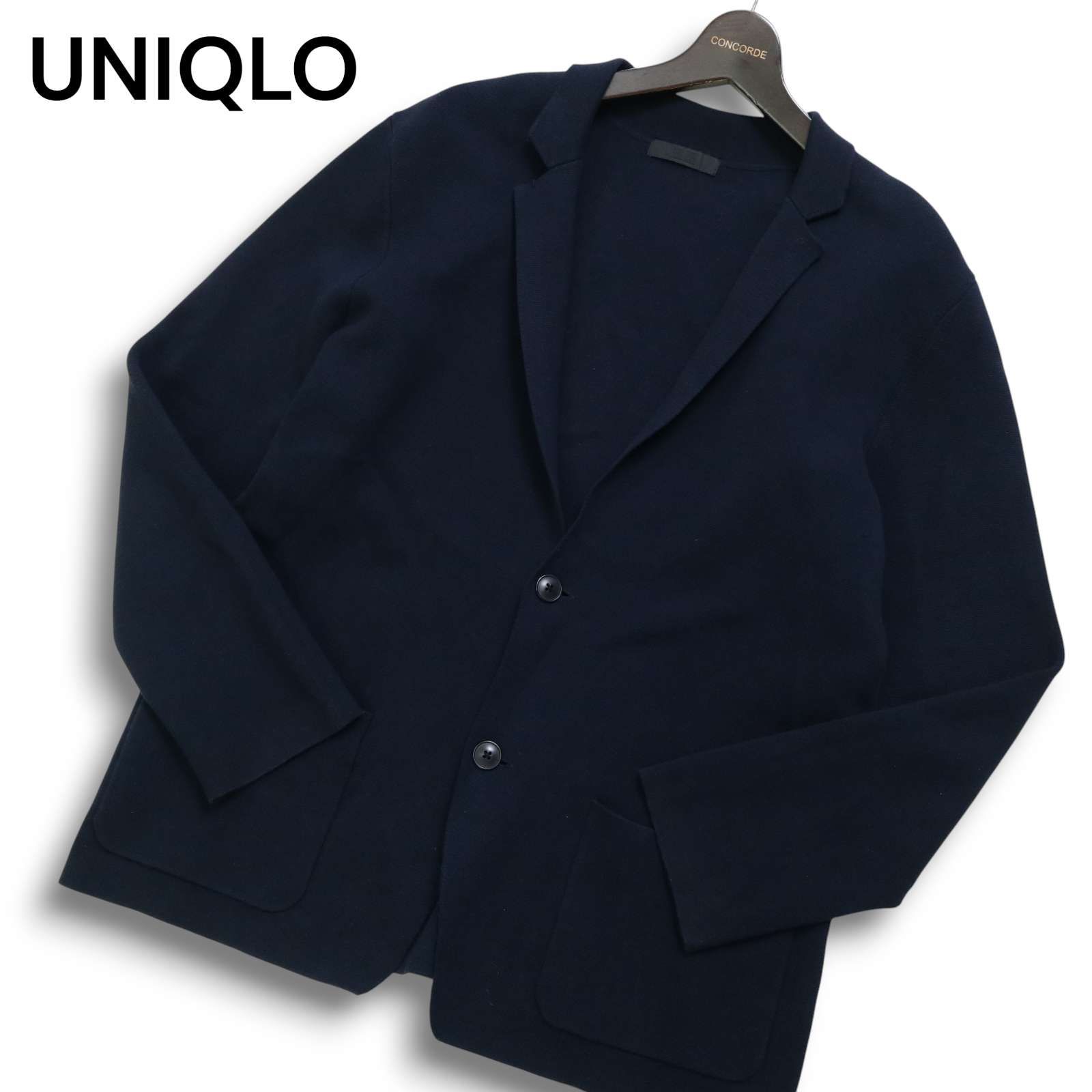 UNIQLO UテーラードジャケットXL紺 ユニクロユーCHRISTOPHE LEMAIRE
