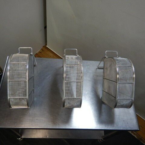 中古】【3個セット】【部品販売】タニコー ゆで麺機用 反転かご パスタ