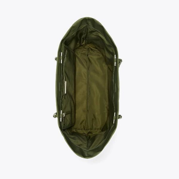 新品】トリーバーチELLA CHAIN TOTE Olive Green - メルカリ