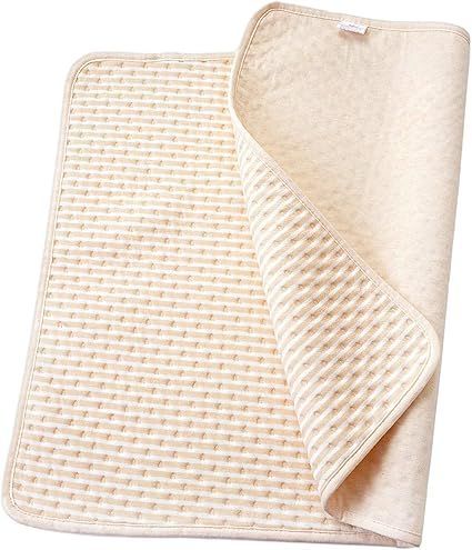 【在庫処分】Maltose ベビー 防水シーツ 50×70cm こども用 おねしょシーツ 肌に優しい 寝汗対策 持ち運び便利 1枚