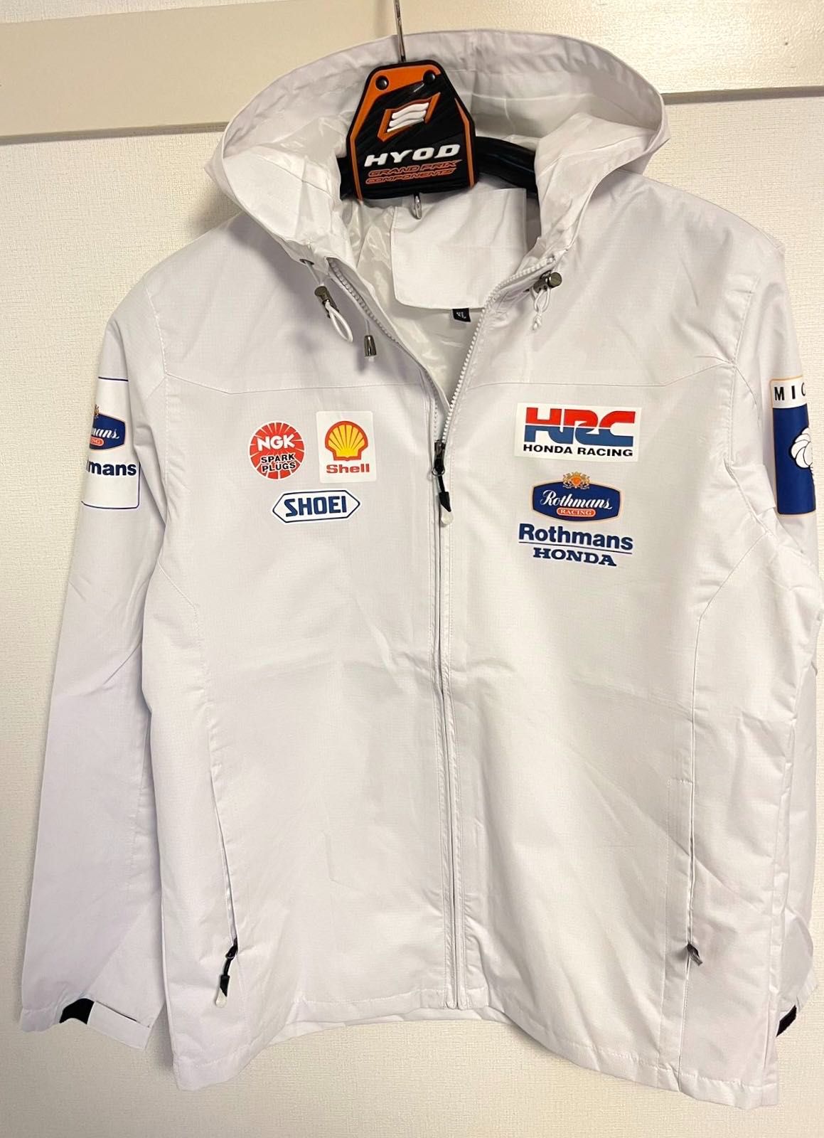 ☆新品☆ M ロスマンズ Rothmans x honda HRC MotoGP NSR ジャケット 