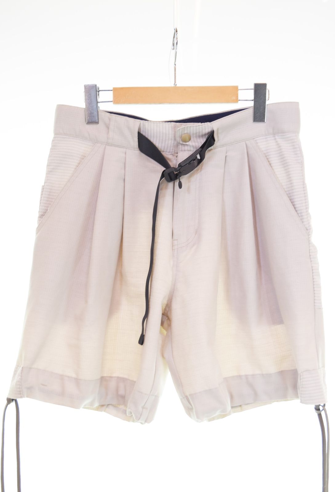 ミーンズワイル meanswhile CARGO SHORTS カーゴショーツ MW-PT18109 ハーフパンツ ベージュ Mサイズ 103MB-630