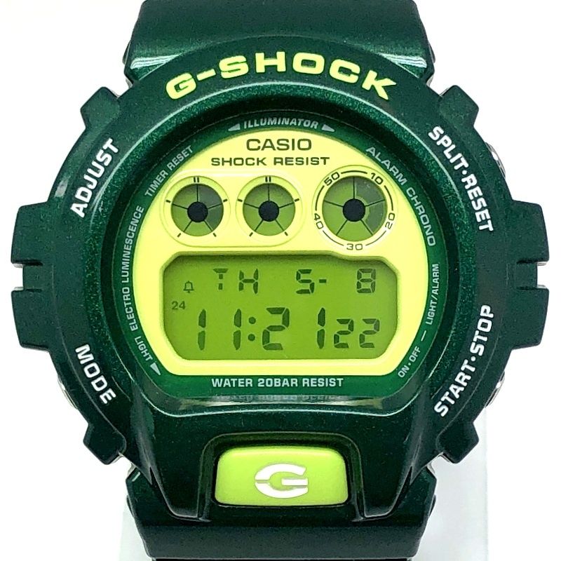G-SHOCK ジーショック DW-6900CC-3 Crazy Colors クレイジー ズ メタリックグリーン 光沢 液晶 2009年8月発売