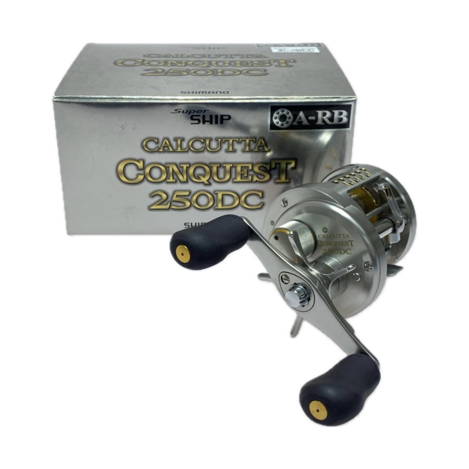 §§SHIMANO シマノ 05カルカッタコンクエスト250DC 01876 ベイトリール 程度B
