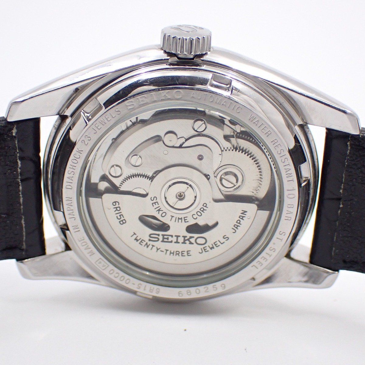 訳あり品】SEIKO セイコー メカニカル 自動巻き メンズ 腕時計 