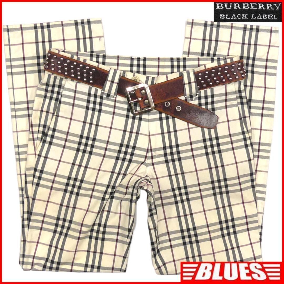 【超希少】バーバリー　ノバチェック　パンツ BURBERRY - バーバリーパンツ ノバチェックの通販 by ロン毛です