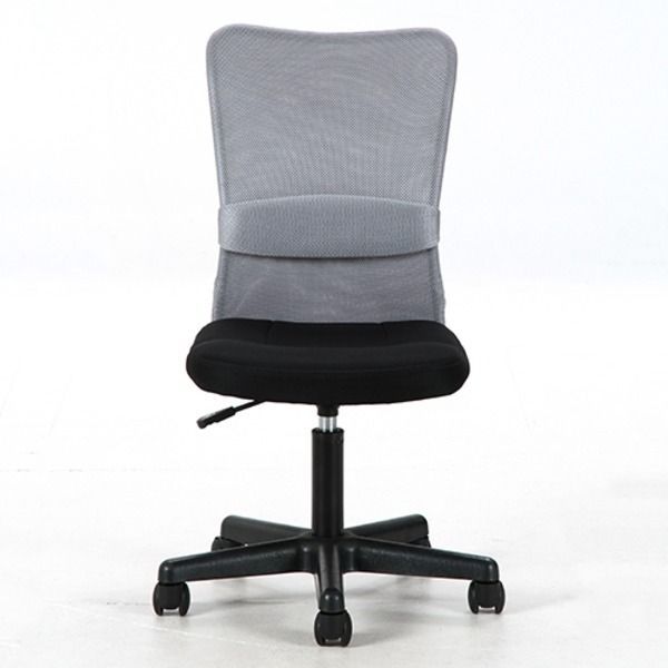 デスクチェア 椅子 メッシュバックチェアー ハンター ガス圧昇降機能付き キャスター付き GY グレー 灰 代引不可