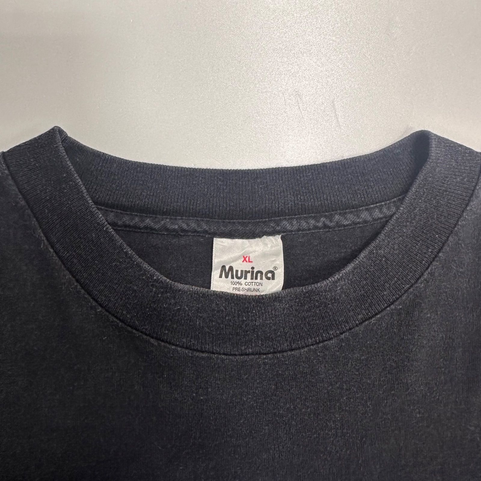 70】bushブッシュ バンドtシャツ ロンt 90s ブラック 黒 Razorblade 