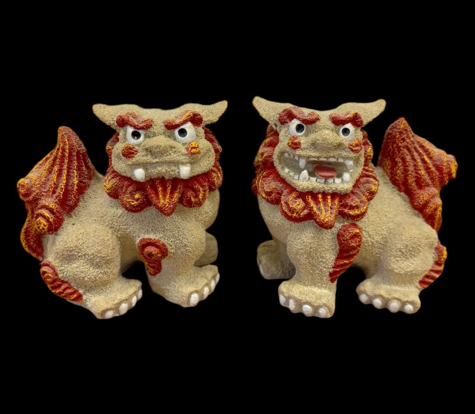 カリーシーサー 置物 シーサー 縁起物 守神 魔除け 厄除け 飾り 陶器