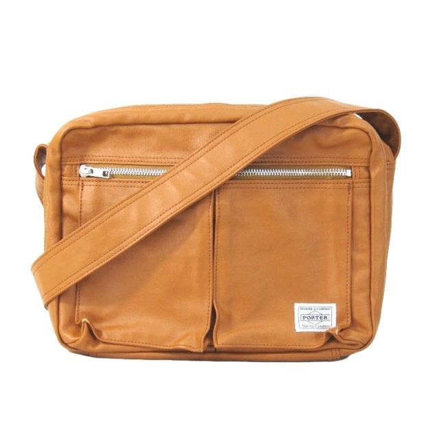 PORTER ポーター ショルダーバッグ L 707-08211 フリースタイル FREE STYLE 高密度キャンバス SHOULDER BAG L  キャメル 61000482 メルカリ