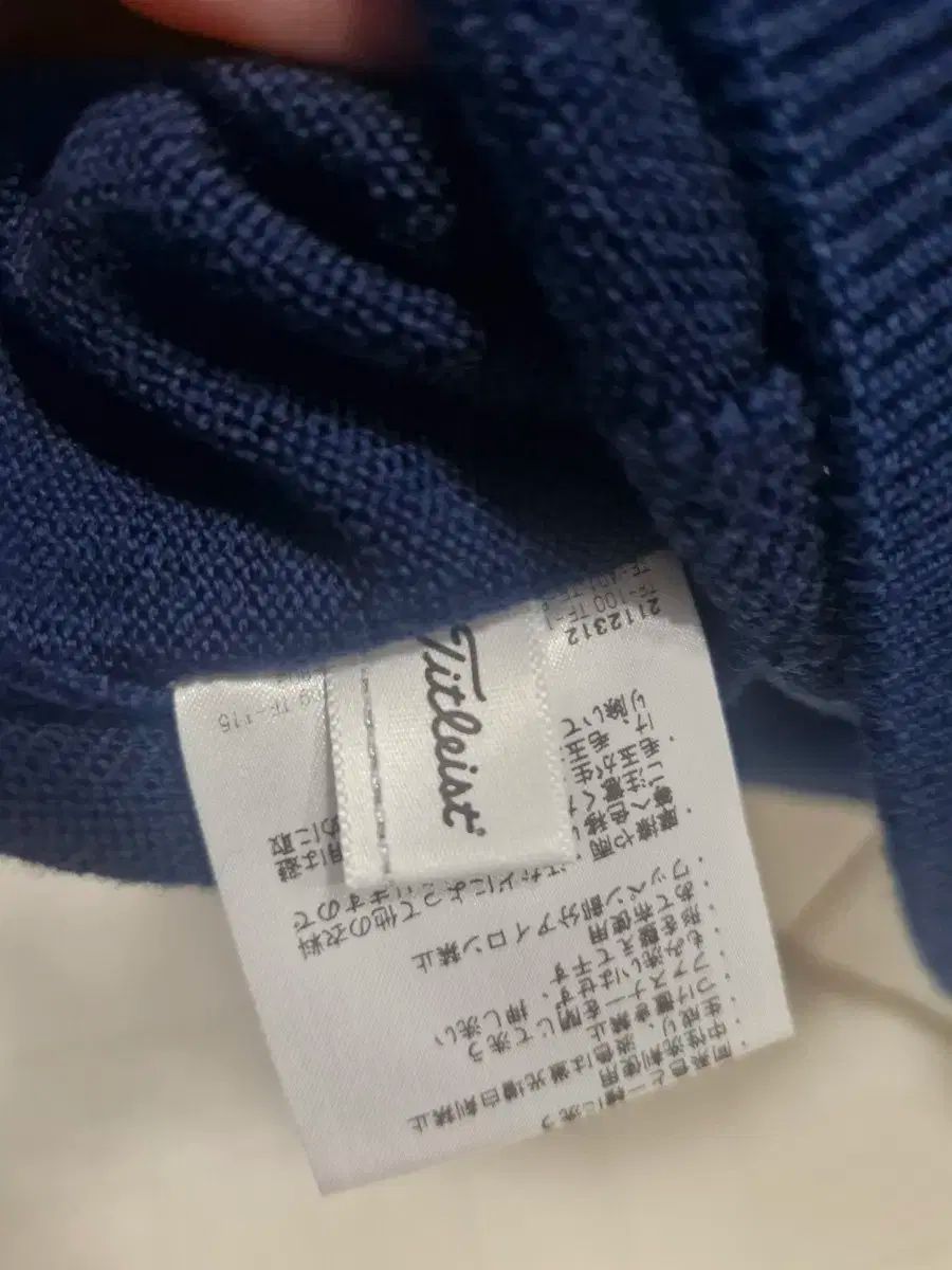 只今タイムセール中。 Titleist タイトリスト ネイビー ゴルフ ニット トップス m