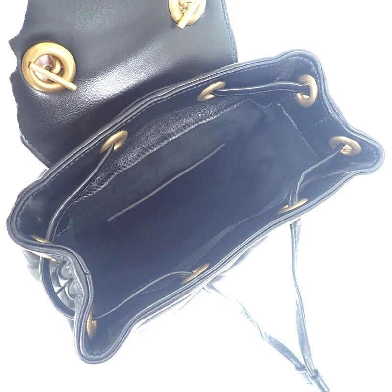 レザー ブラック