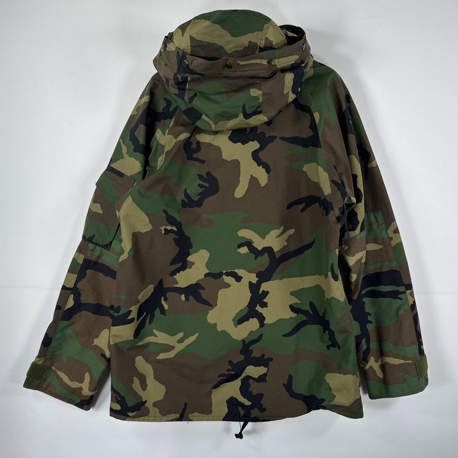 古着 ミリタリージャケット ECWCS GORE-TEX ウッドランドカモ 米軍 