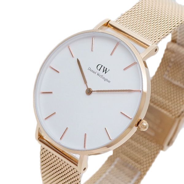 DANIEL WELLINGTON 腕時計 ホワイト ピンクゴールド Amazon | ダニエルウェリントン DANIEL WELLINGTON 腕時計