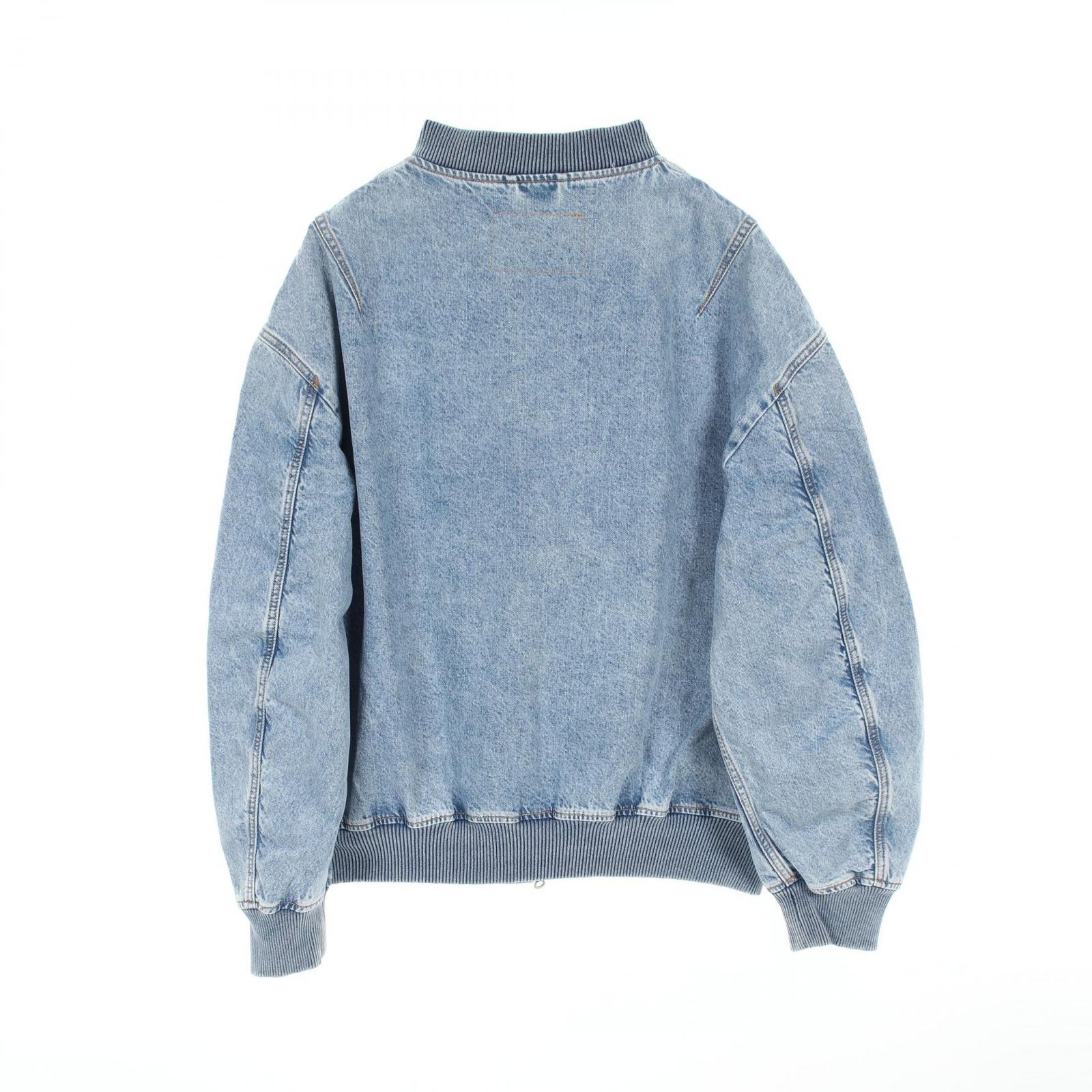 DIESEL ライトブルー ボンバージャケット DIESEL（ディーゼル）の「メンズ ジャケット リバーシブル