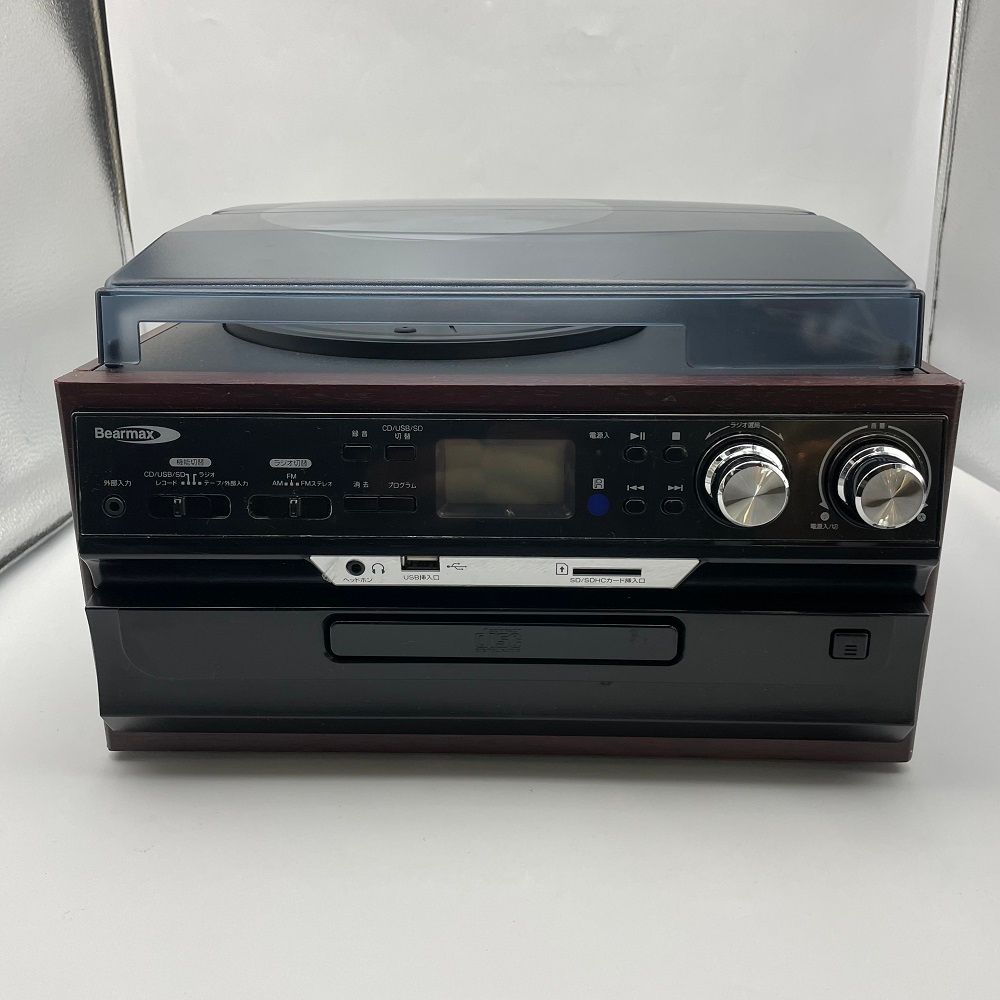 マルチオーディオシステムma-17cd ストア レコード回転数