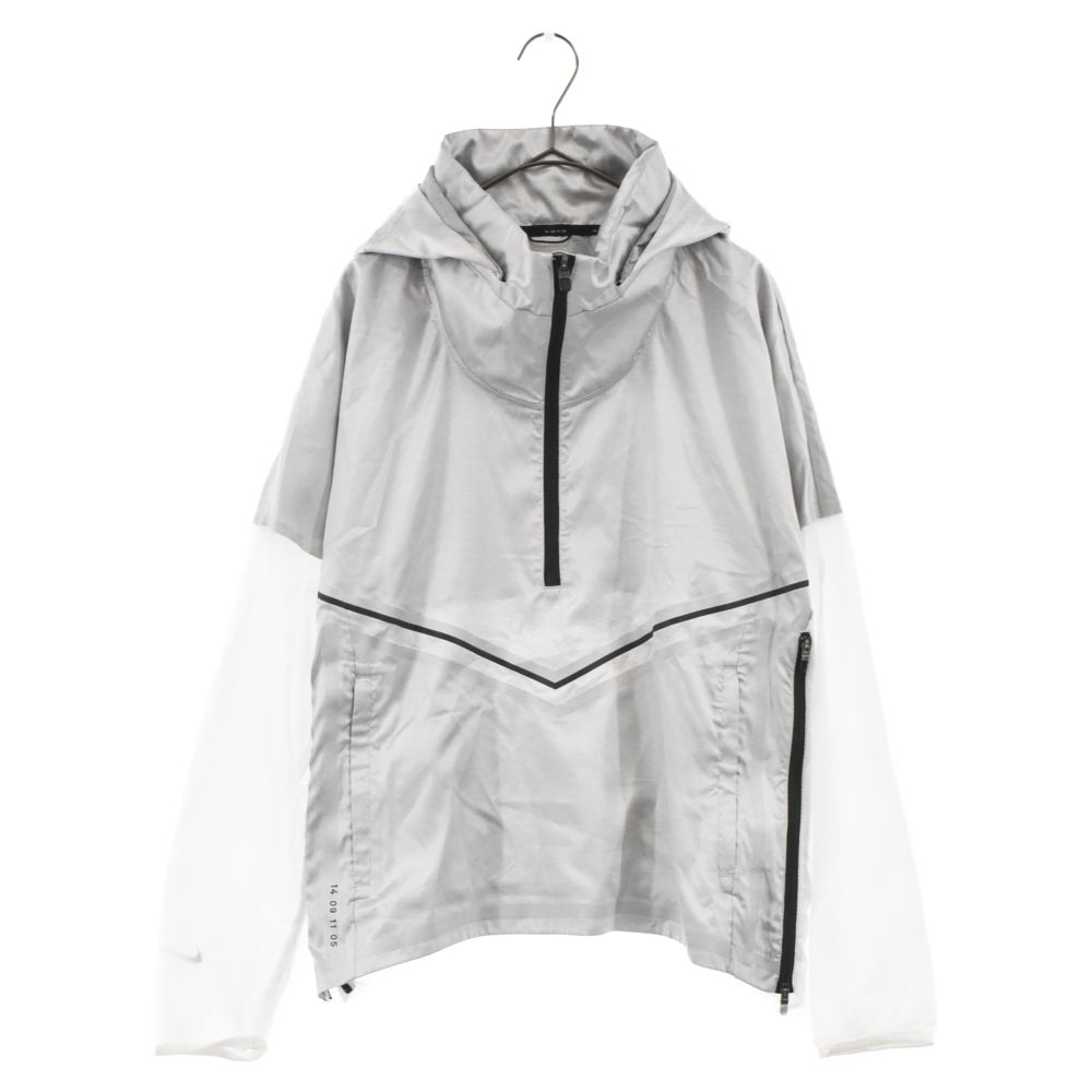 Nike ハーフジップ ジャケット ホワイト/ブラック 楽天市場】ナイキ ハーフジップ（コート・ジャケット｜メンズ