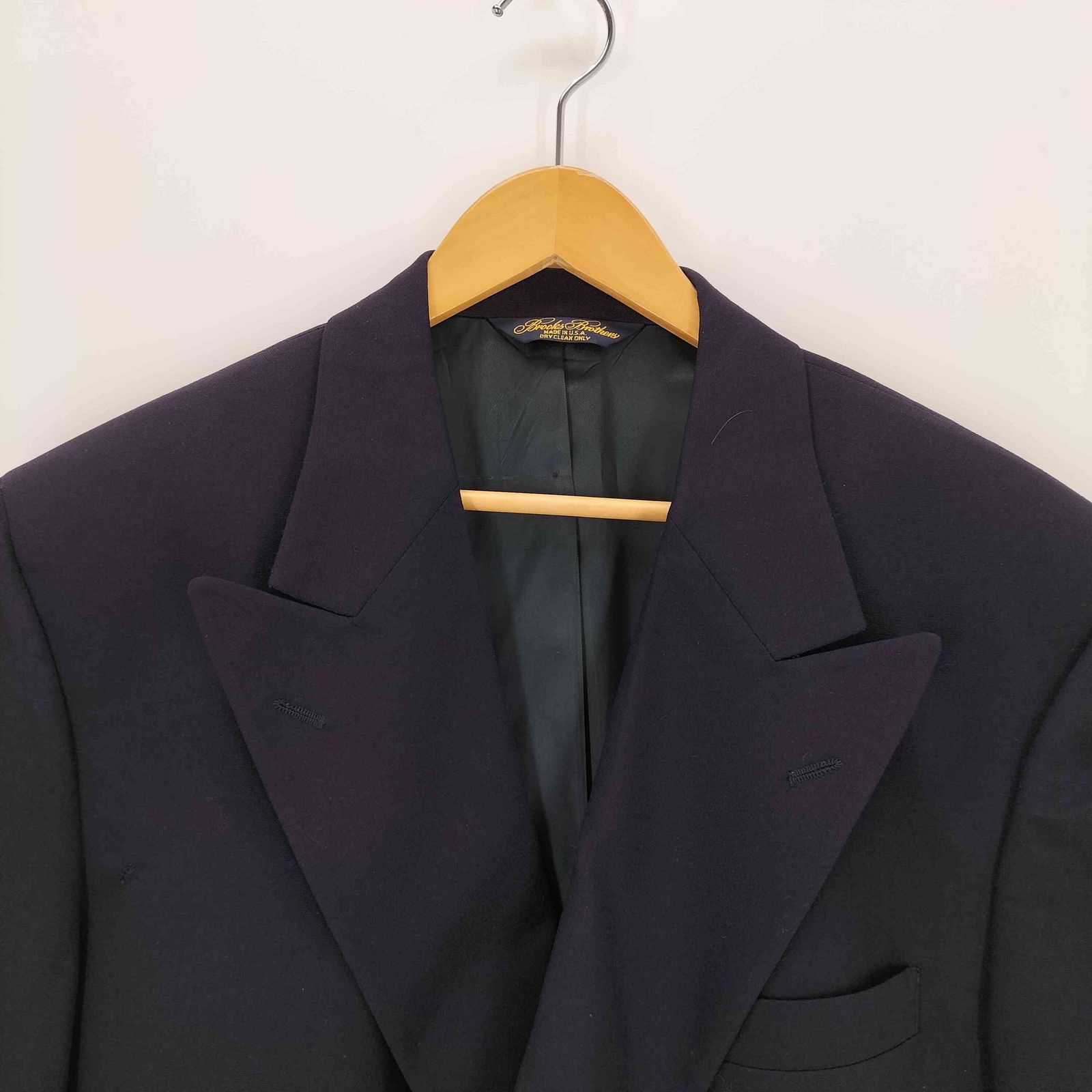 ブルックスブラザーズ BROOKS BROTHERS USA製 三角タグ 紺ブレ 金