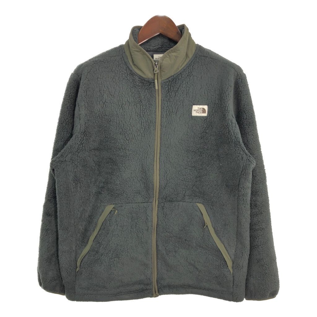 THE NORTH FACE ノースフェイス フリースジャケット アウトドア グレー (メンズ XL) 中古 古着 T3403