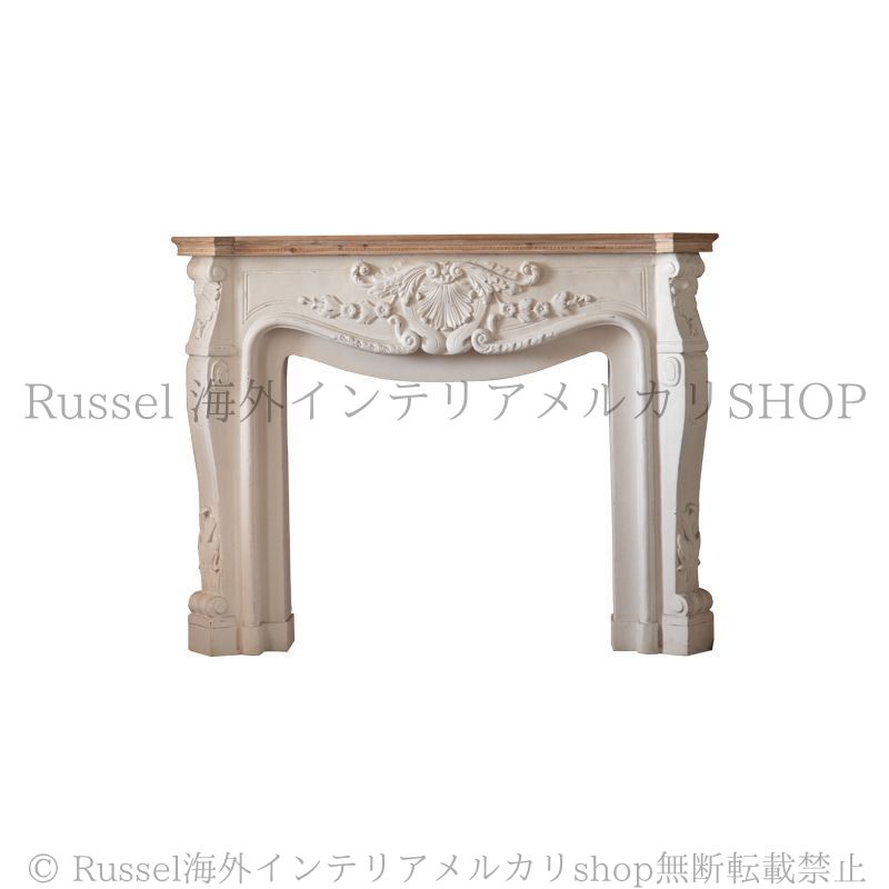 マントルピース アンティーク ホワイト 北欧 ヨーロピアン 楽天市場】マントルピース 白家具 飾り棚 シェルフ コンソール