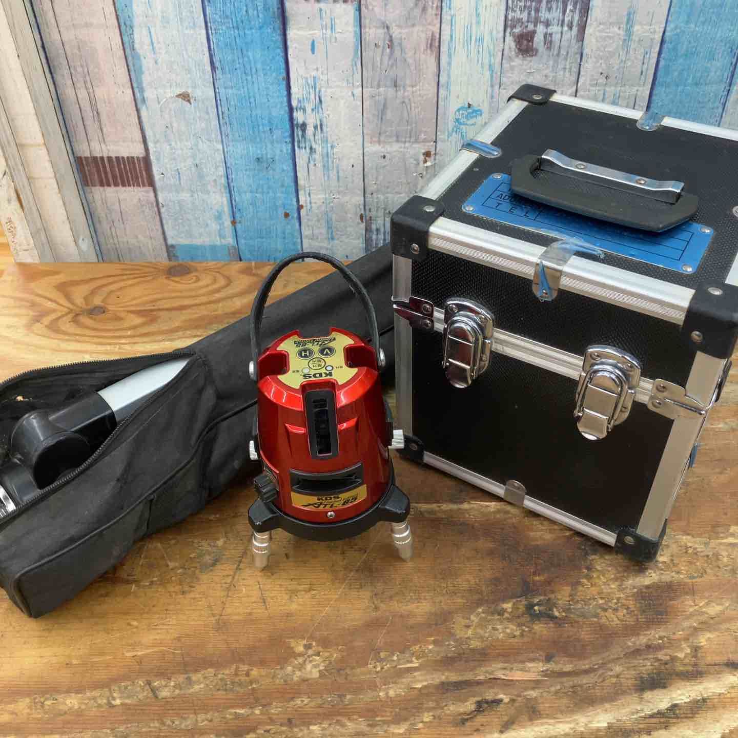 品 KDS レーザー墨出し器 ATL-85 赤色 フルライン 受光器付き 柏店