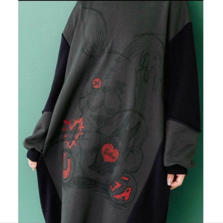 ラビル大好きうさぎ人形なりきりワンピース