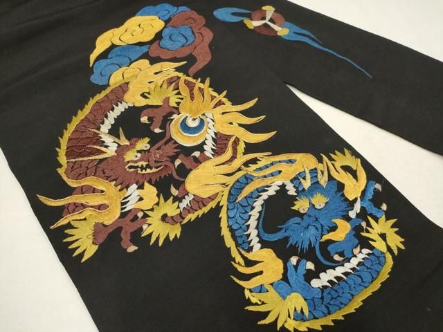 さ*3様 アンティーク 名古屋帯 大胆な龍 荒波模様 九寸 正絹 着物 RO-5 楽天市場】龍（帯｜和服）：レディースファッションの通販