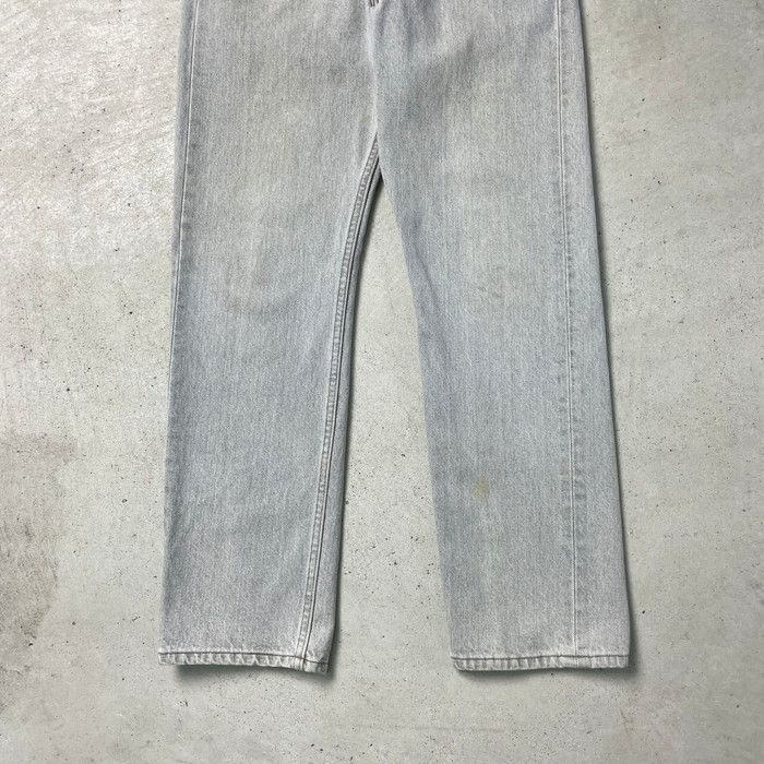 90年代 USA製 Levi's リーバイス 501 0648 先染め グレー デニムパンツ ...