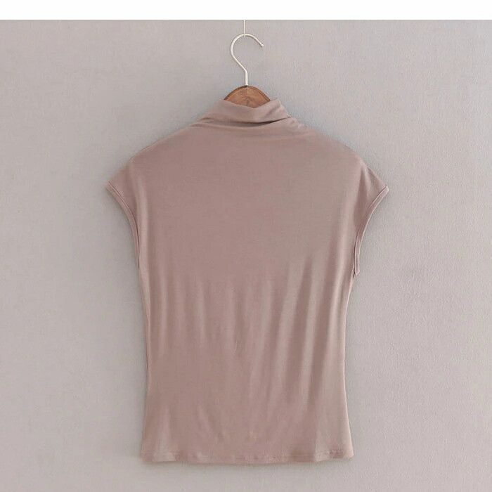 カットソー レディース ノースリーブ Tシャツ タンクトップ ハイネック タートルネック 無地 薄手 ストレッチ 伸縮性 ベーシック 定番 重ね着 レイヤード お洒落 楽天市場】タートルネック ノースリーブ tシャツ レディース