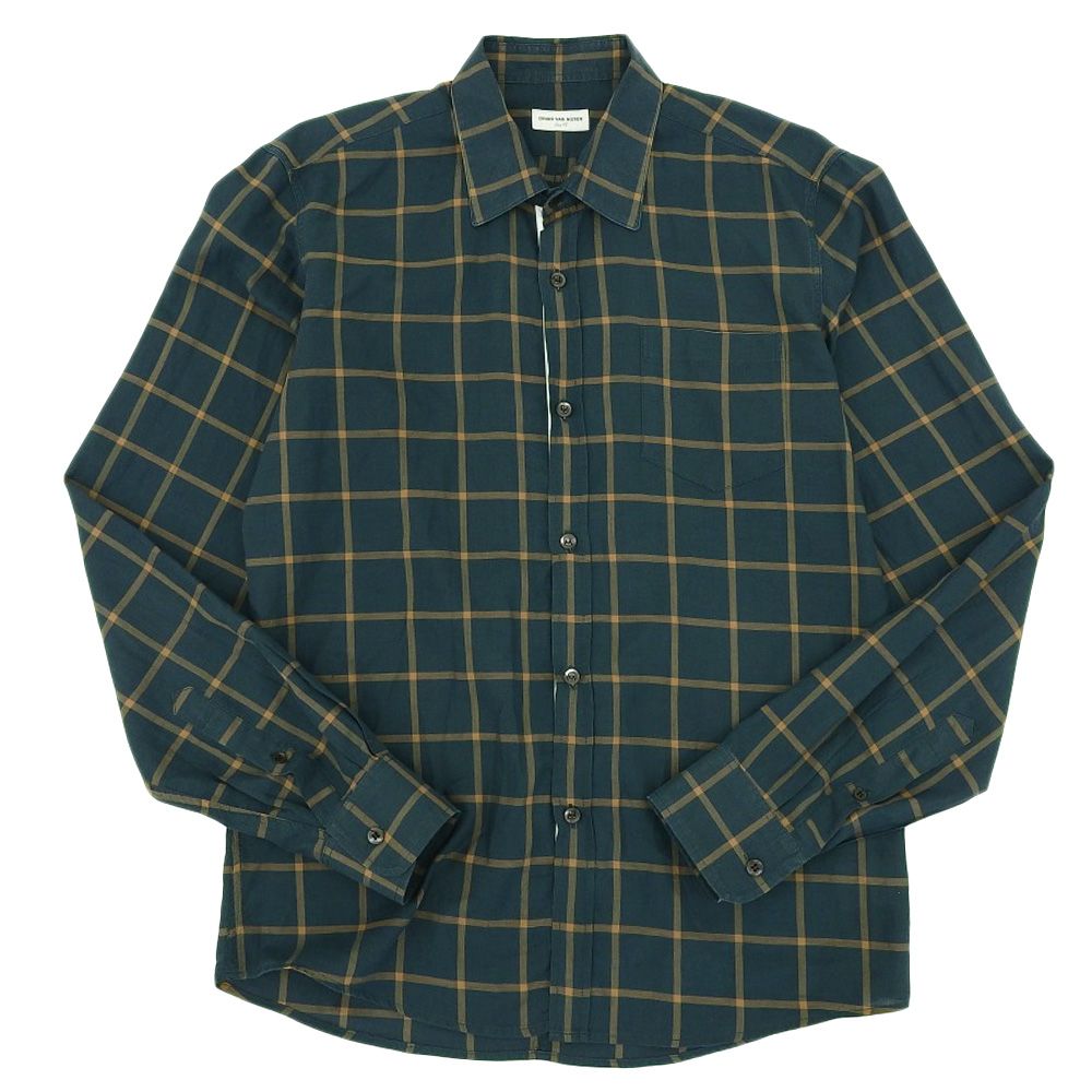 DORIES VAN NOTEN ドリスヴァンノッテン シャツ 46 チェック ドリス
