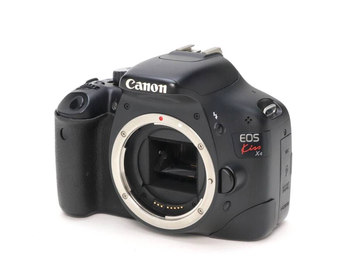 C 実用品 Canon キヤノン EOS Kiss X 4 ボディ シャッター数 28 初期不良 可 99 92