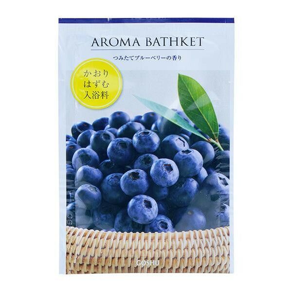 五洲薬品 入浴用化粧品 アロマバスケット つみたてブルーベリーの香り 25g×10包 ×12箱