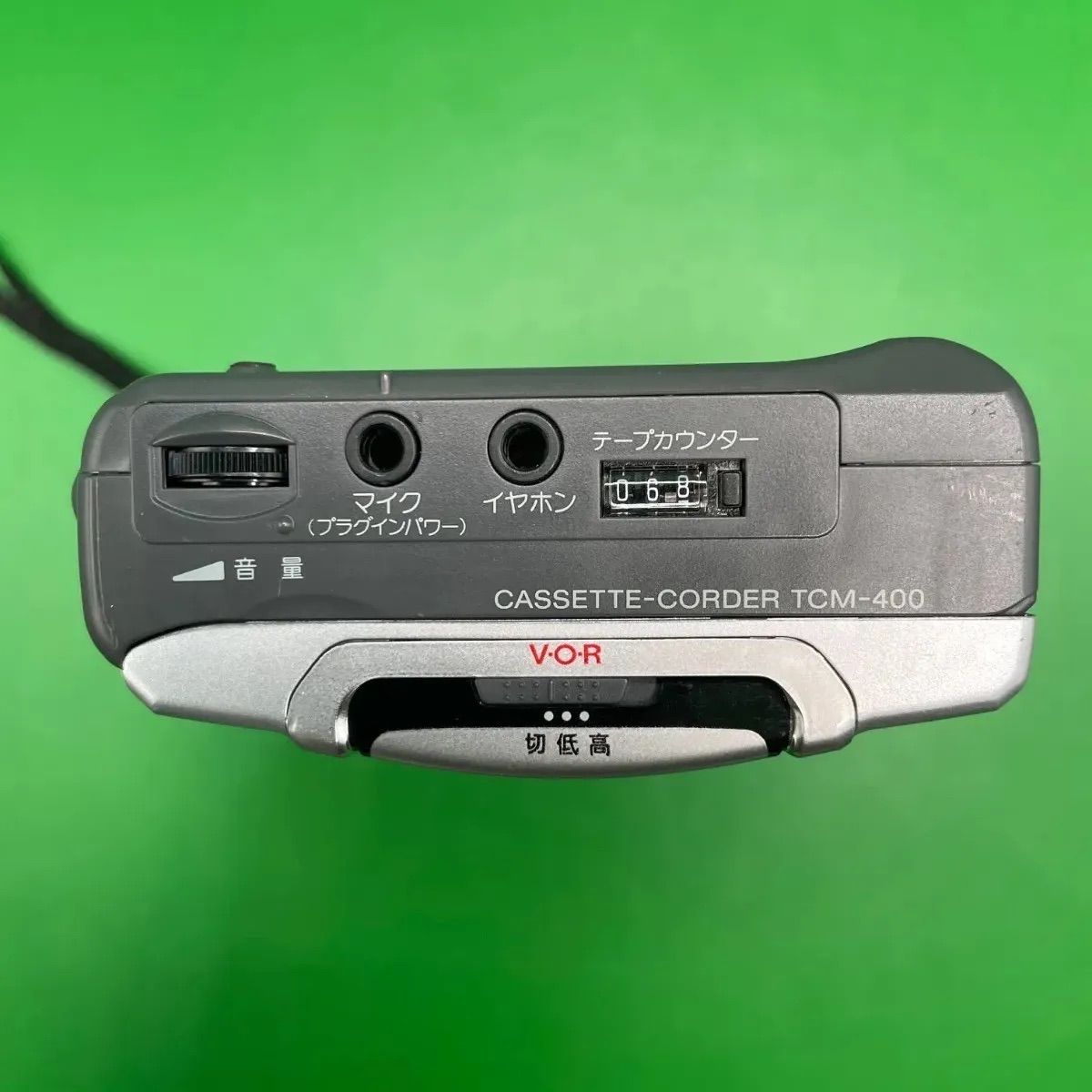 SONY カセットテープレコーダー TCM-400 2363 SONY - 美品：Sony TCM-400 ソニー カセットテープレコーダーの