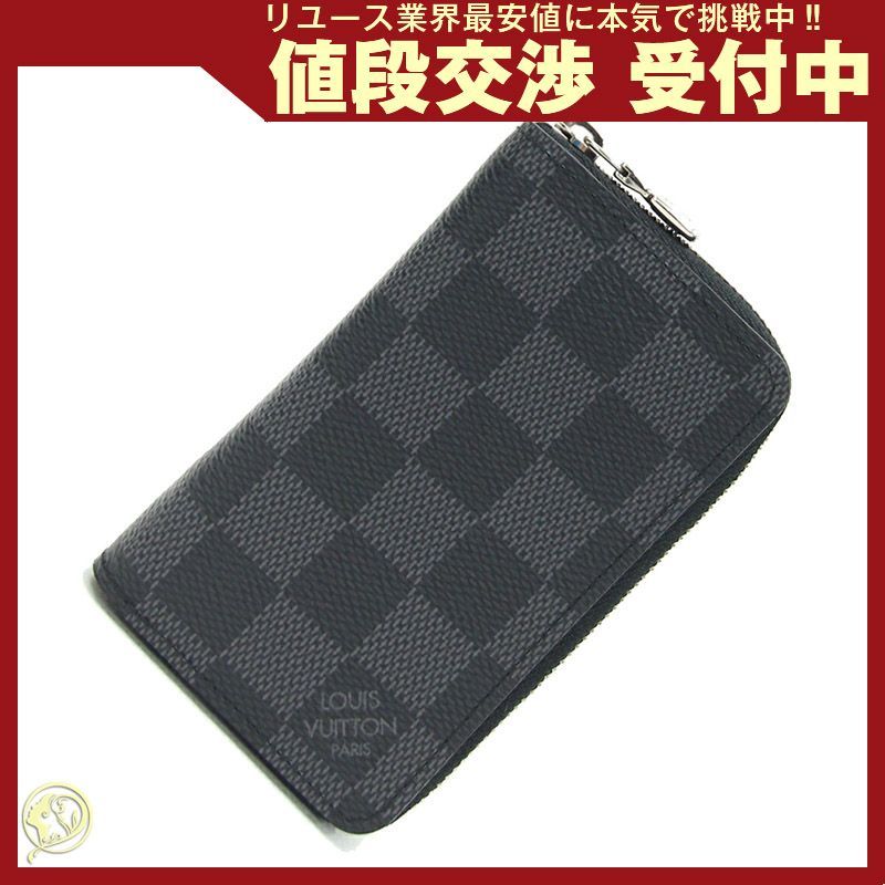 ルイヴィトン コインケース ダミエ グラフィット 中古 - メルカリ