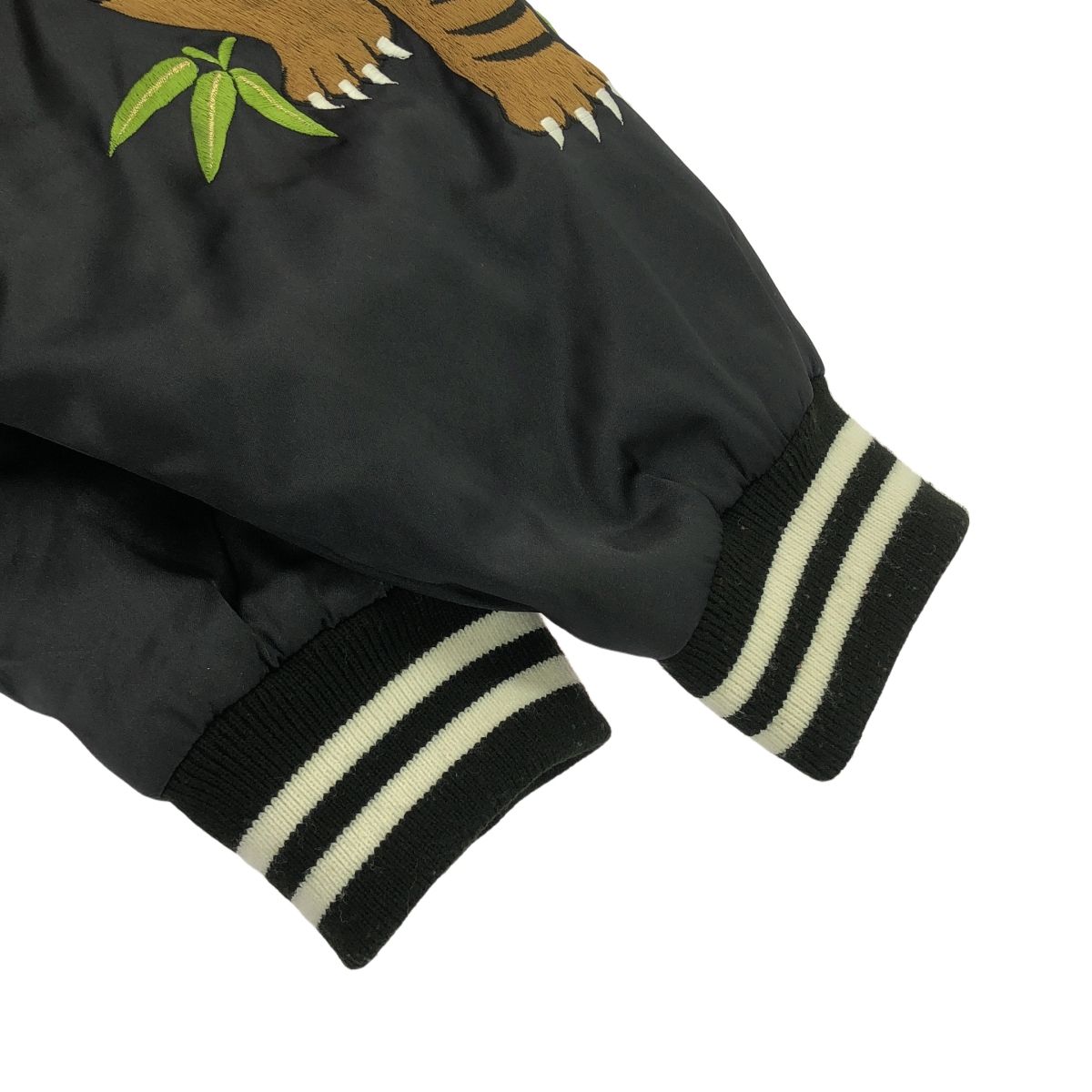 プリンス商会 55周年記念 タイガー刺繍スカジャン ブラック M