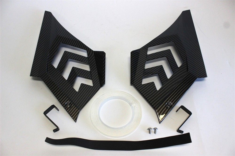 Honda用 CBR650R cbr650r 2025 以降 カスタム サイドカバー カーボン調
