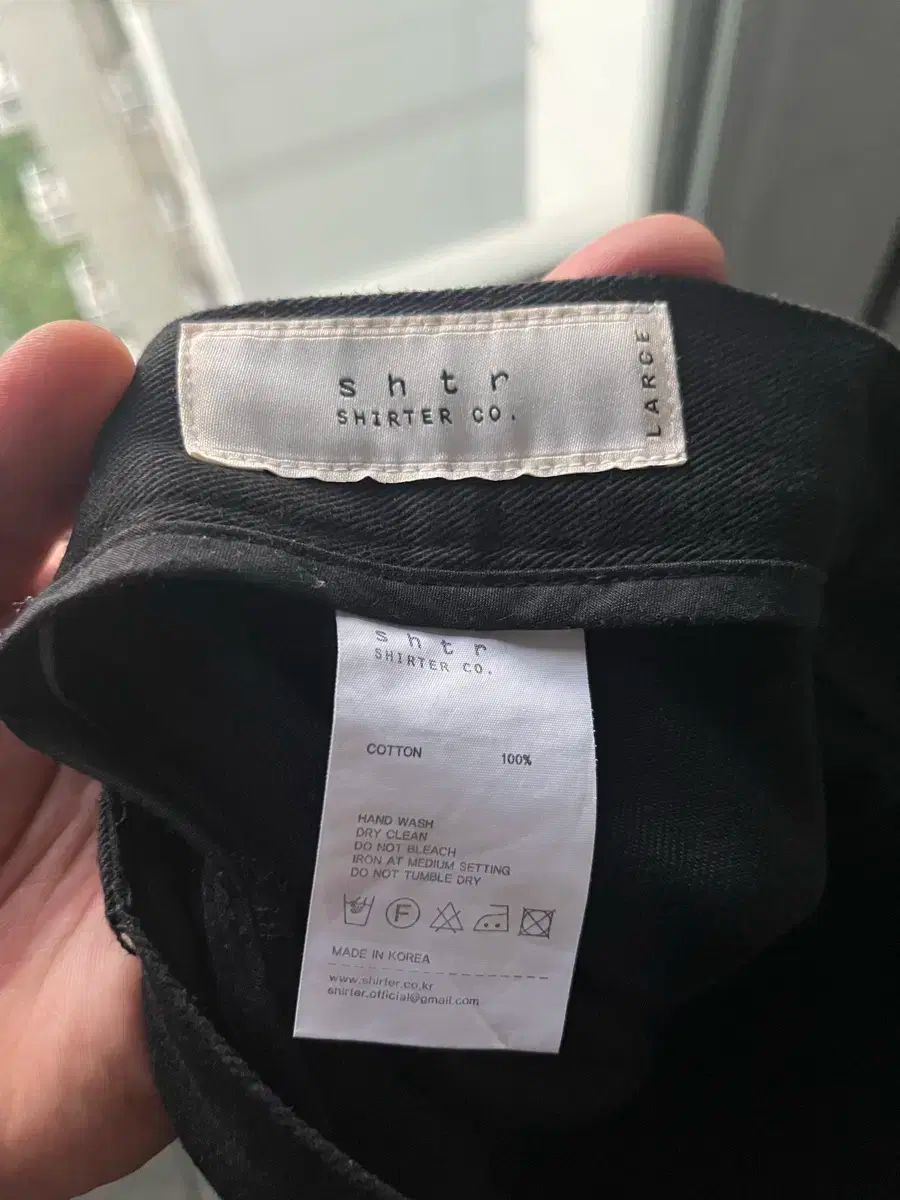  SHIRTER シャーター ツータック ワイド チノパンツ ブラック チノパン パンツ