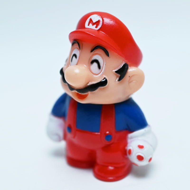 当時物 バンダイハッスルマリオ 1986年 ソフビ フィギュア T04-s067 当時物 バンダイ ハッスルマリオ ソフビ 1986年 日本製