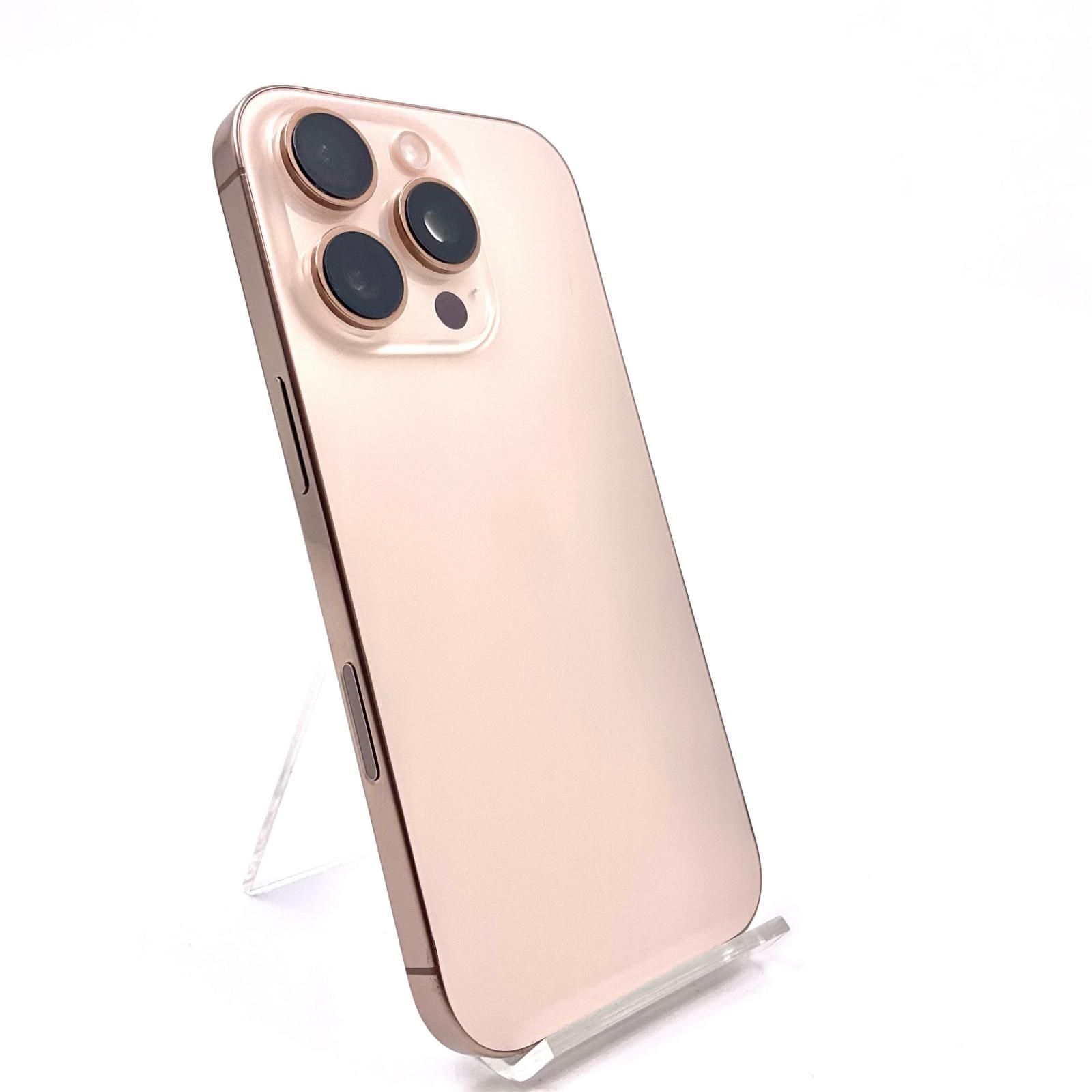 iPhone 16 Pro 256GB デザートチタニウム SIMフリー 白ロム 動作確認済