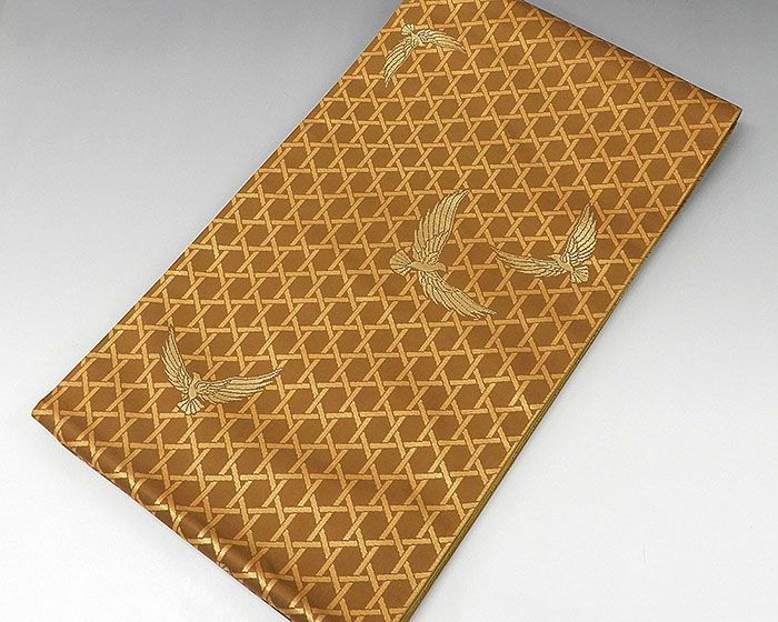 袋帯 正絹 籠目鳩模様 袋帯 良品 リサイクル - メルカリ