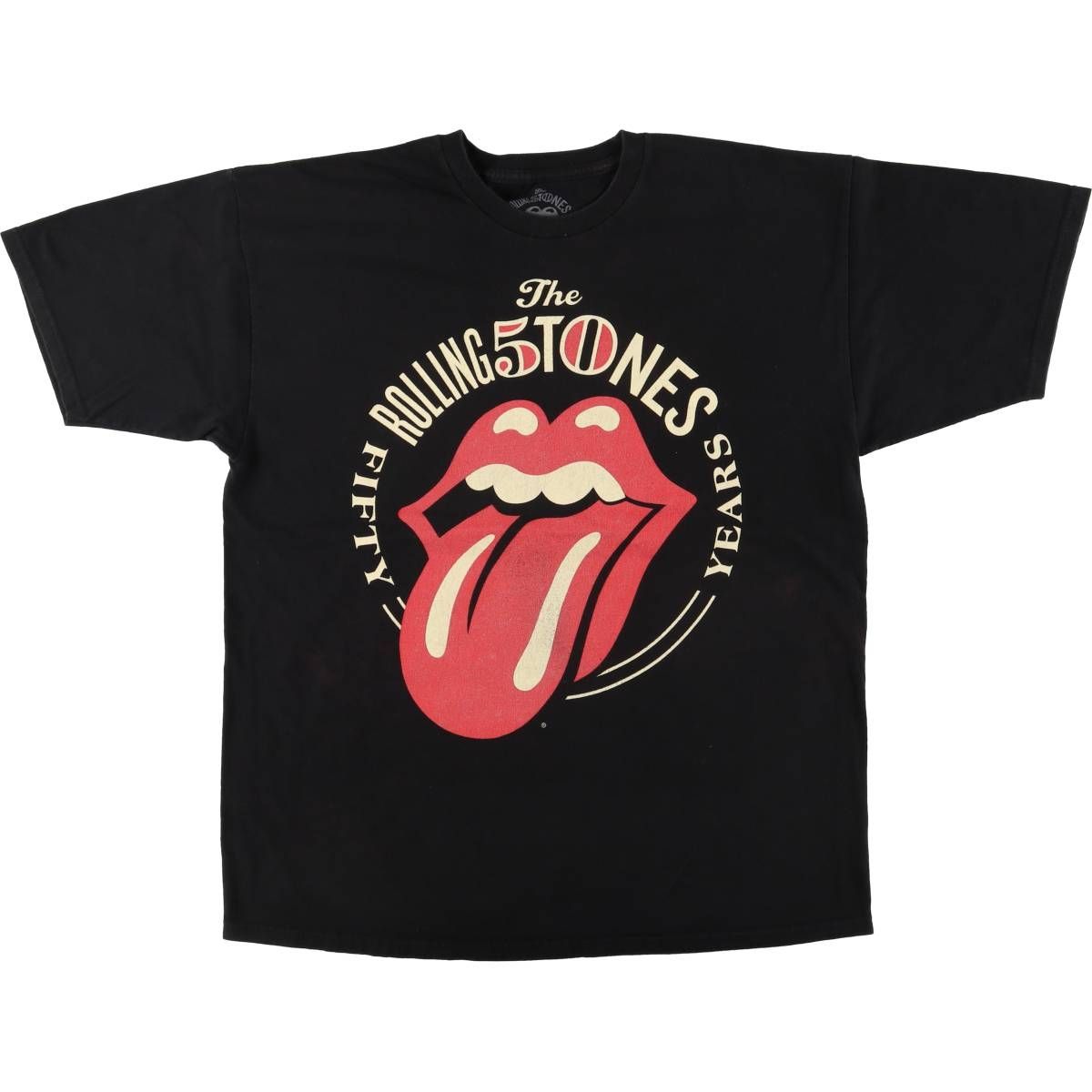 古着 THE ROLLING STONES ザローリングストーンズ バンドTシャツ バンT メンズXL相当|eaa542491