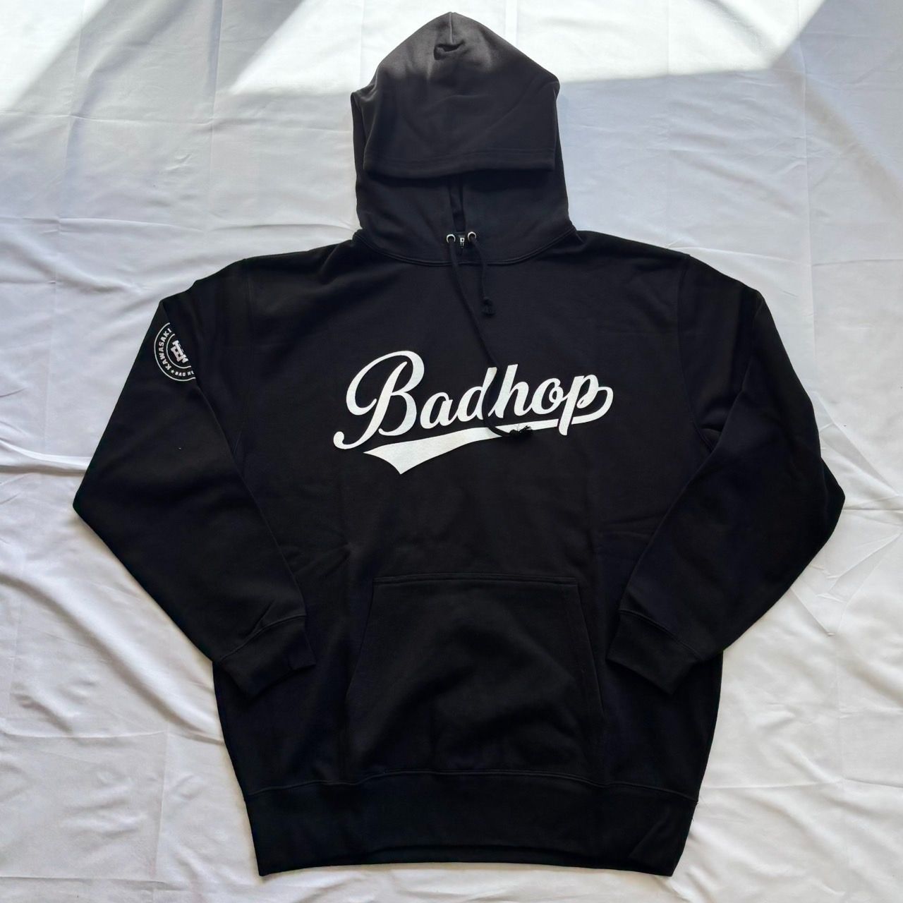BADHOP グッズ ラストライブ パーカー BADHOP THE FINAL BH BASEBALL HOODIE XLサイズ 解散ライブ