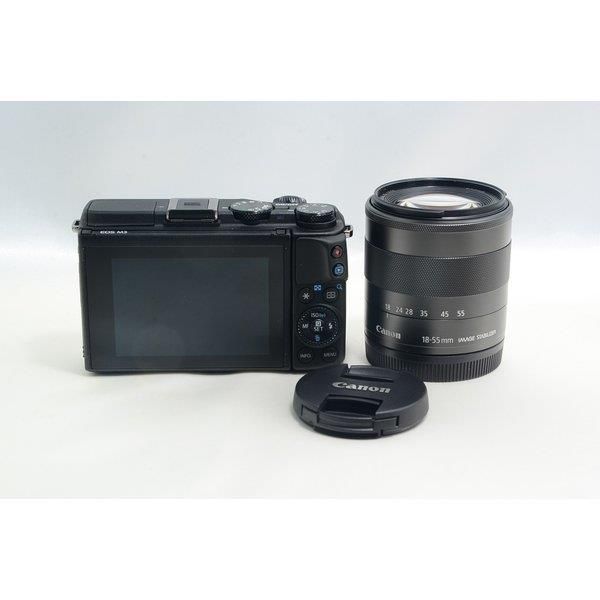 キヤノン Canon EOS M3 ブラック レンズセット 美品 ミラーレス