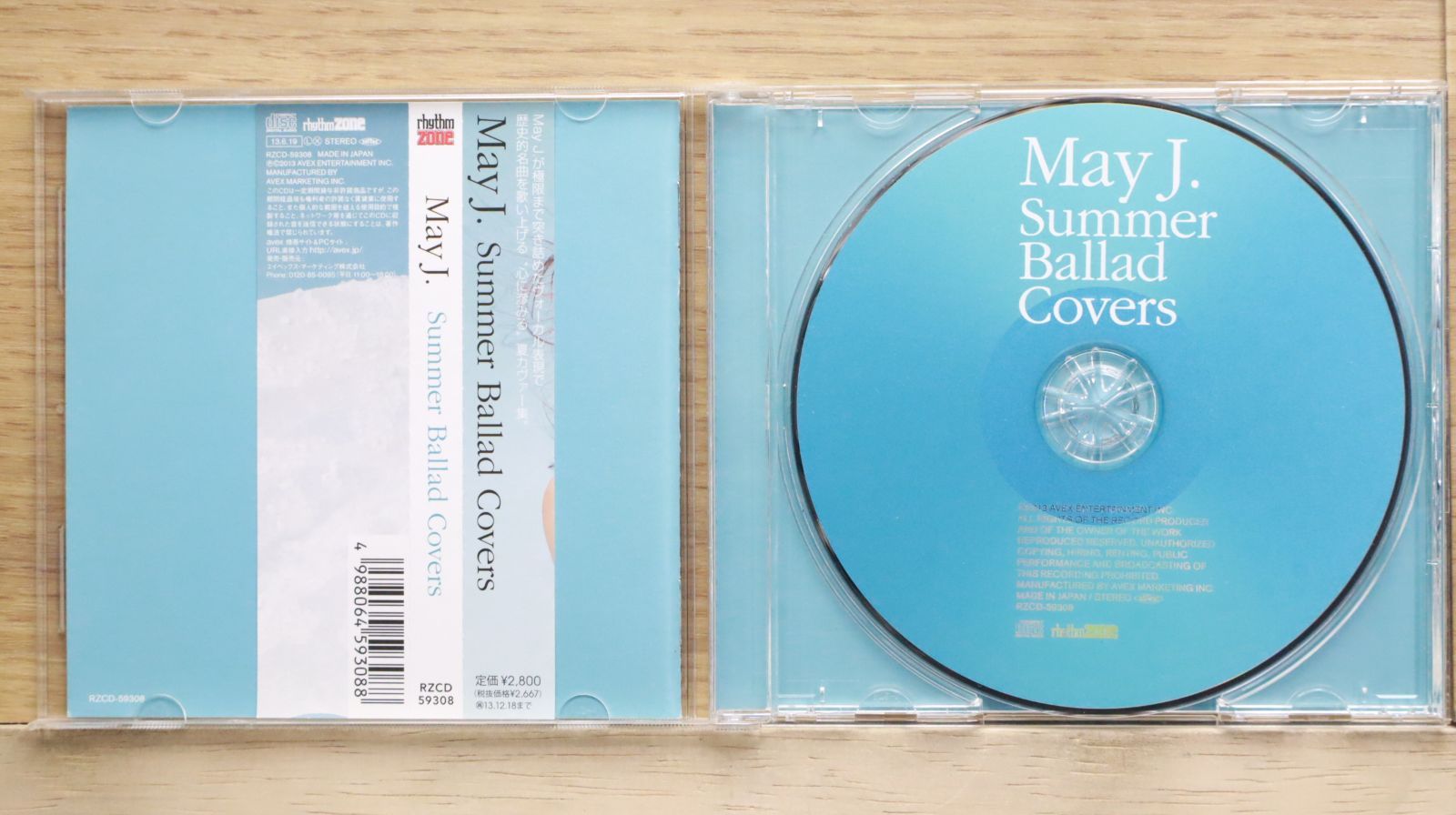 国内盤CD☆メイ・ジェイ/May J.□ Summer Ballad Covers