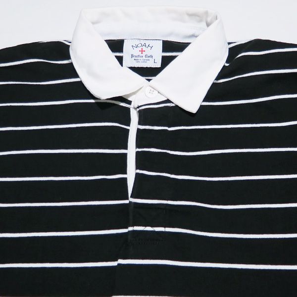 NOAH ノア RUGBY L/S SHIRT 20070-122-022-3-0 ラグビー ロング