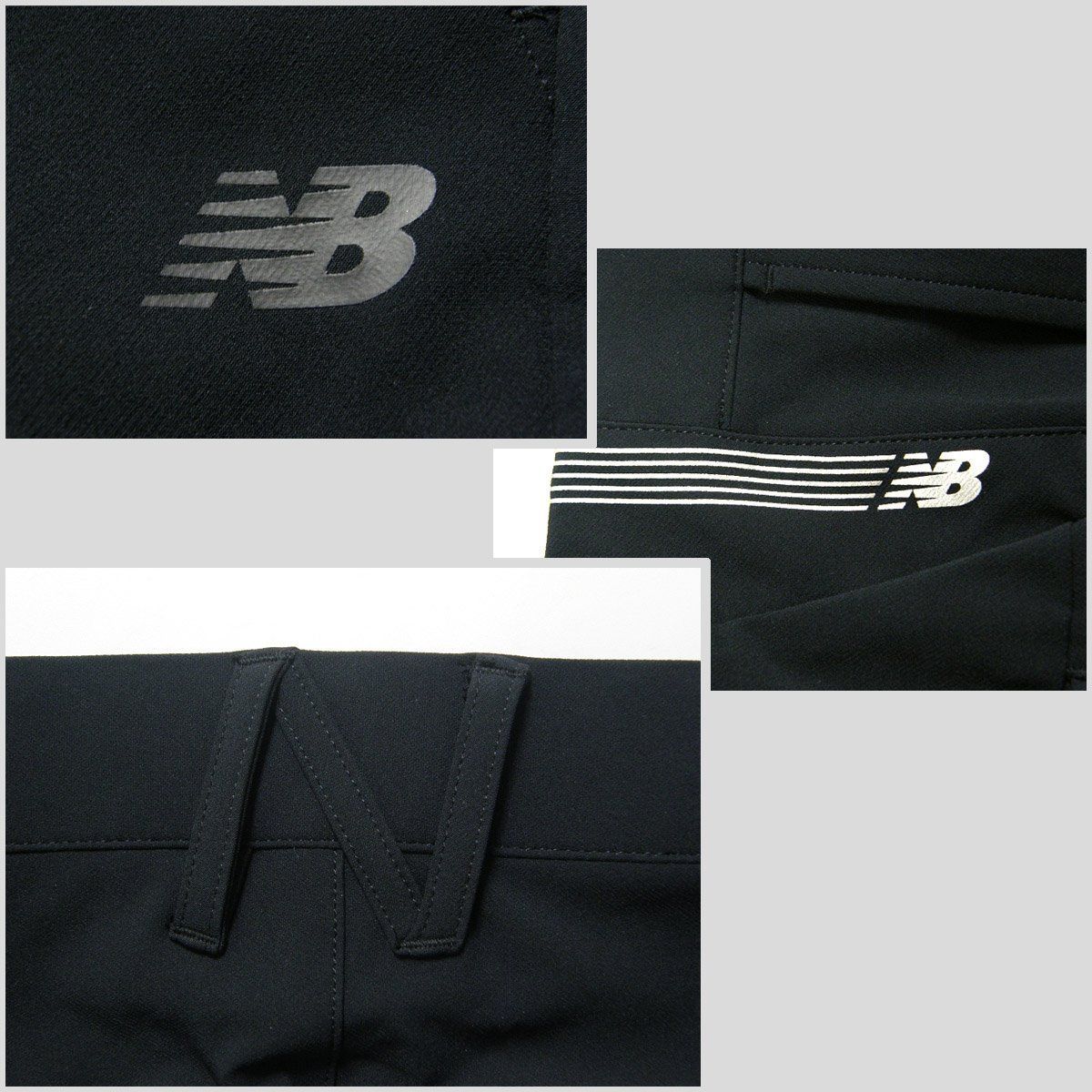 New Balance Golf ニューバランスゴルフ 4WAYストレッチ UVカット 吸水速乾 パンツ クロップド丈 9分丈パンツ ブラック ｜ オールシーズン LLC-HASEGAWATOSO_COM