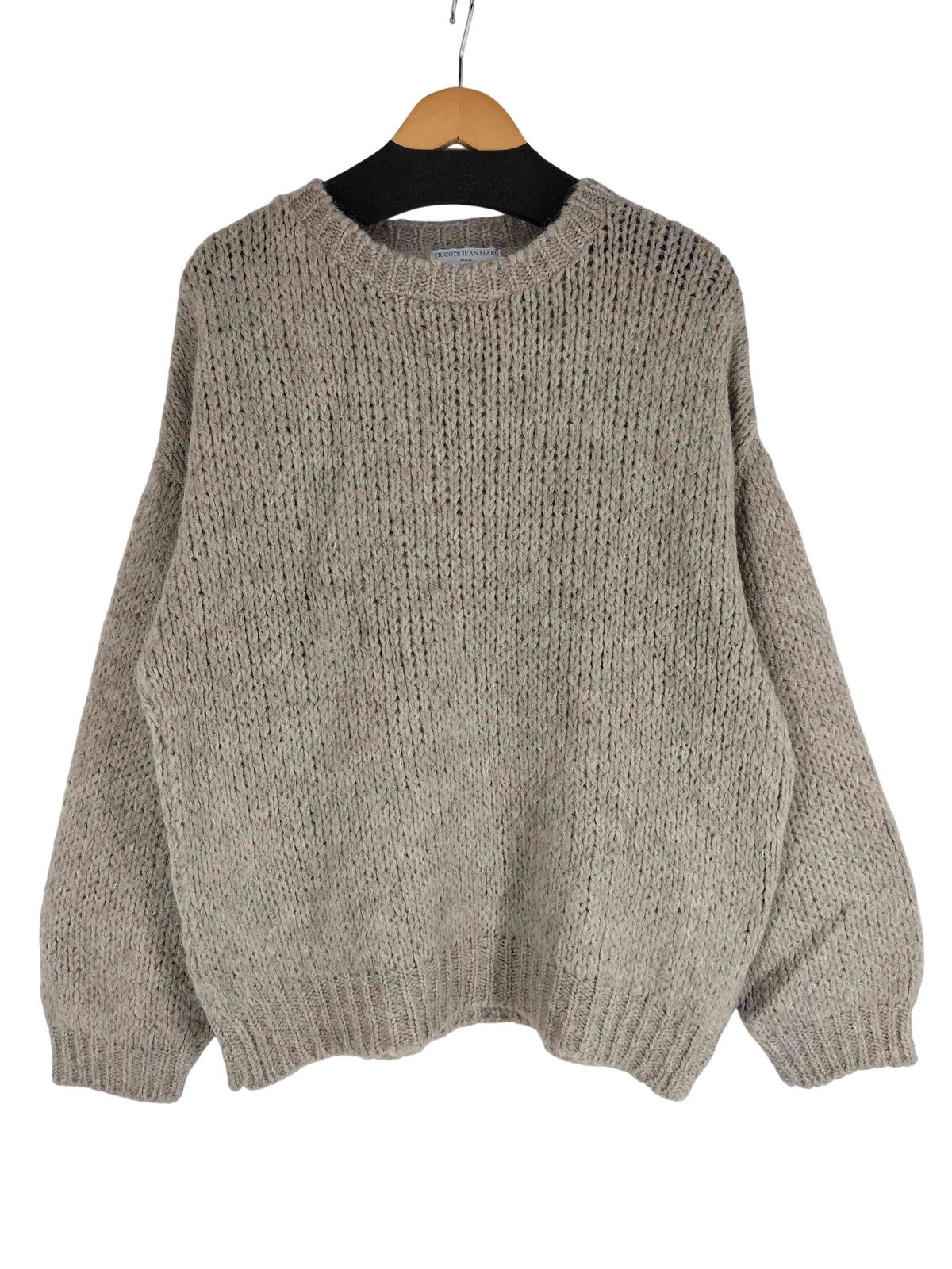 トリコジャンマルク TRICOTS JEAN MARC HUGO モヘア混 クルー