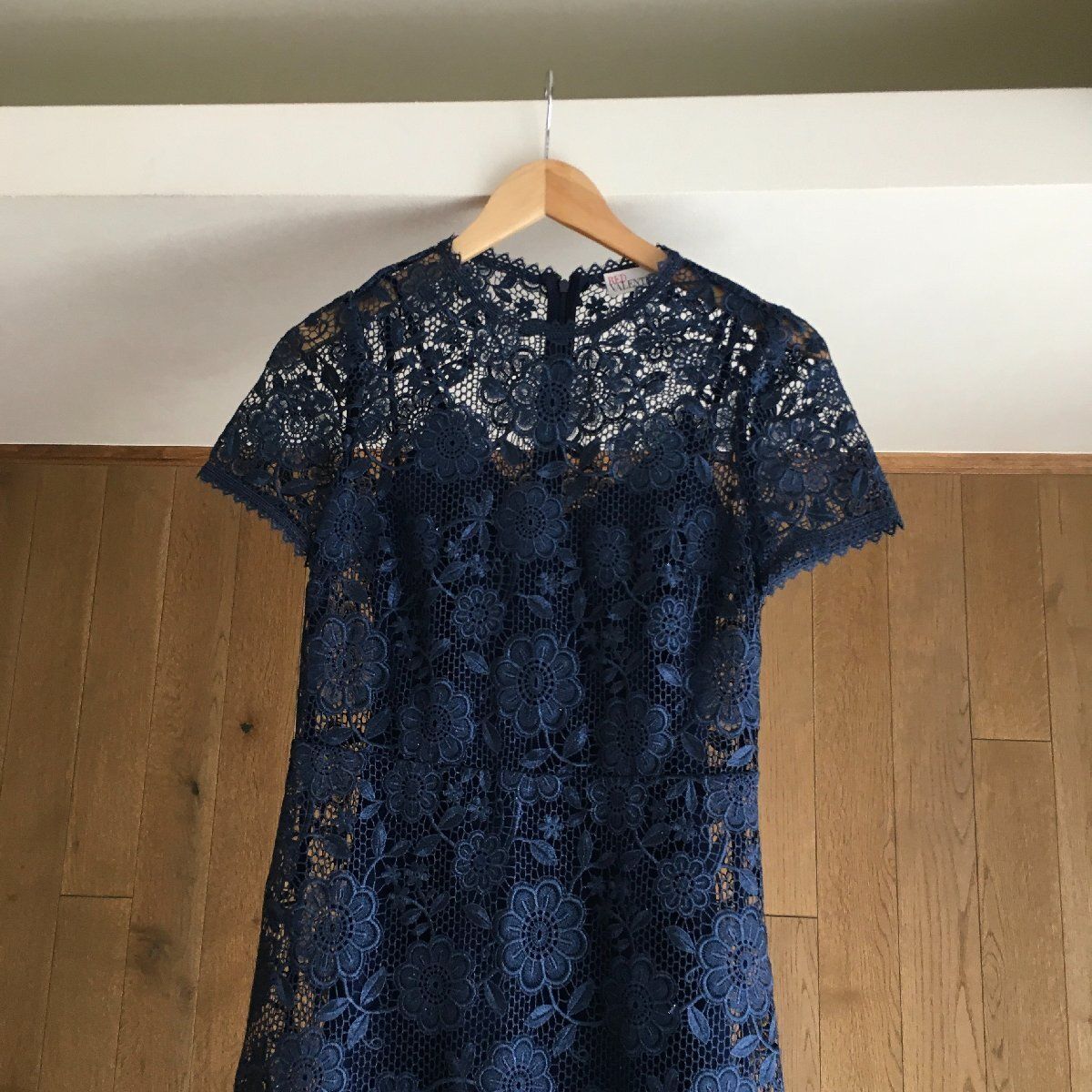 極美品 RED VALENTINO レッドヴァレンティノ 総レース ワンピース40 